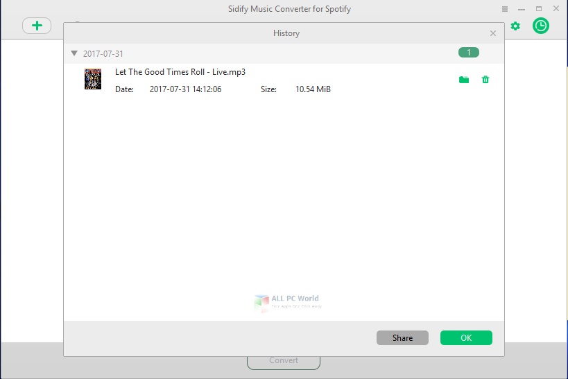 Sidify Music Converter 1.4 Descargar