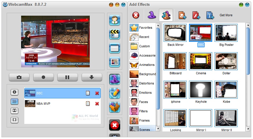 WebcamMax 8.0 para Windows