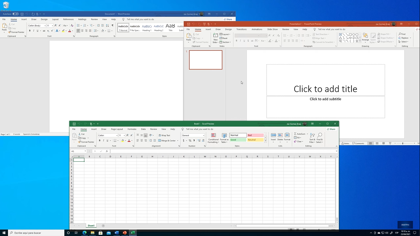 Descarga gratuita de configuración de Microsoft Office 2021 Professional Plus