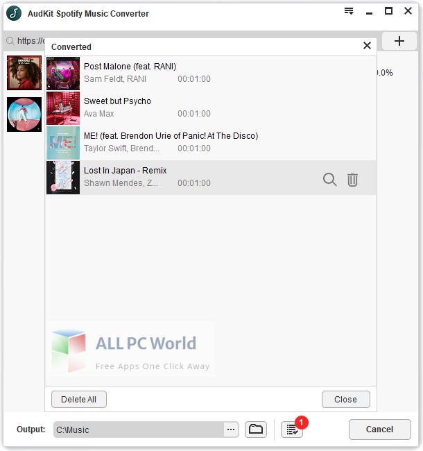 AudKit Spotify Music Converter para descarga gratuita