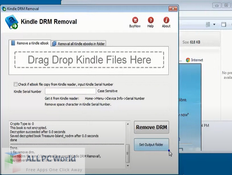 Eliminación de Kindle DRM Descargar gratis