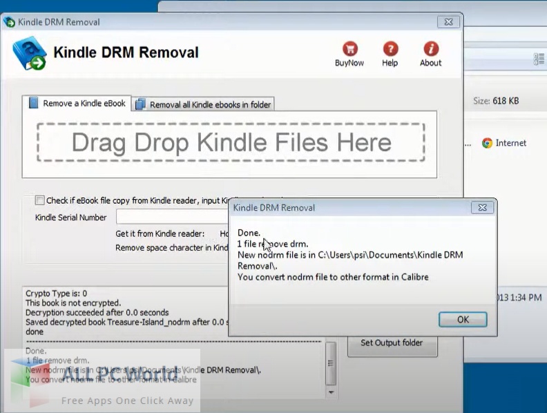 Descarga gratuita de eliminación de DRM de Kindle