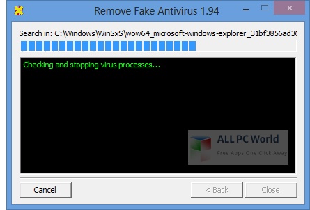 Quitar Fake Antivirus Installer Descarga gratuita