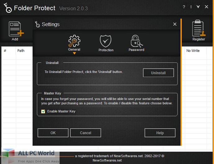 Folder Protect para descarga gratuita