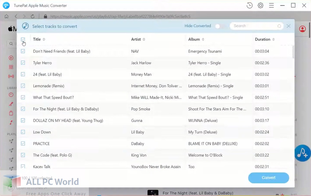 Descargar TunePat Apple Music Converter gratis