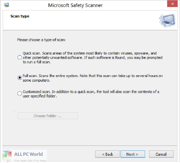 Escáner de seguridad de Microsoft para descarga gratuita